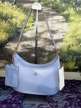Nanette Lepore curved baguette shoulder bag